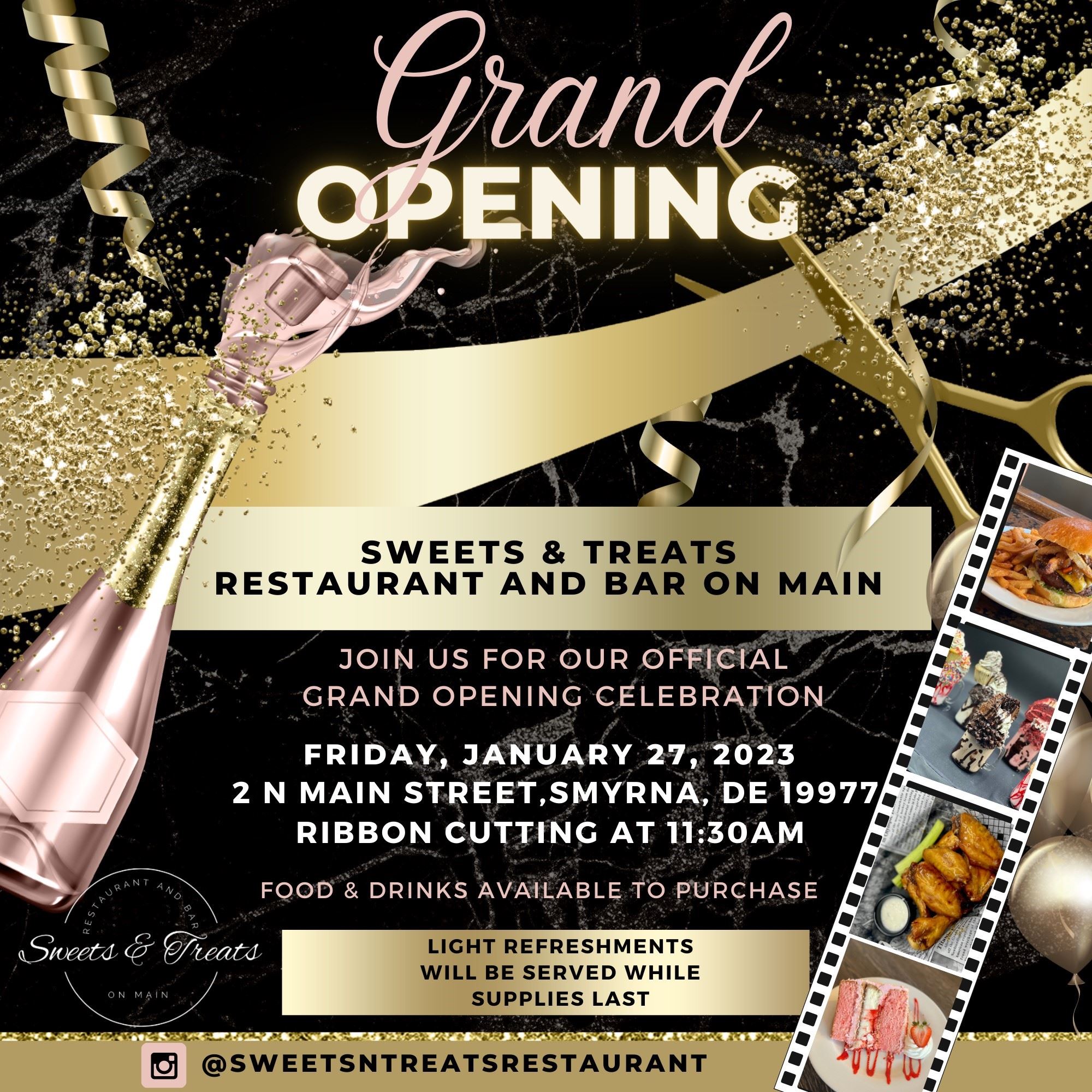 Sweets and Treats Ribbon Cutting