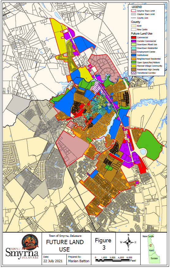 2021 Future Land use map
