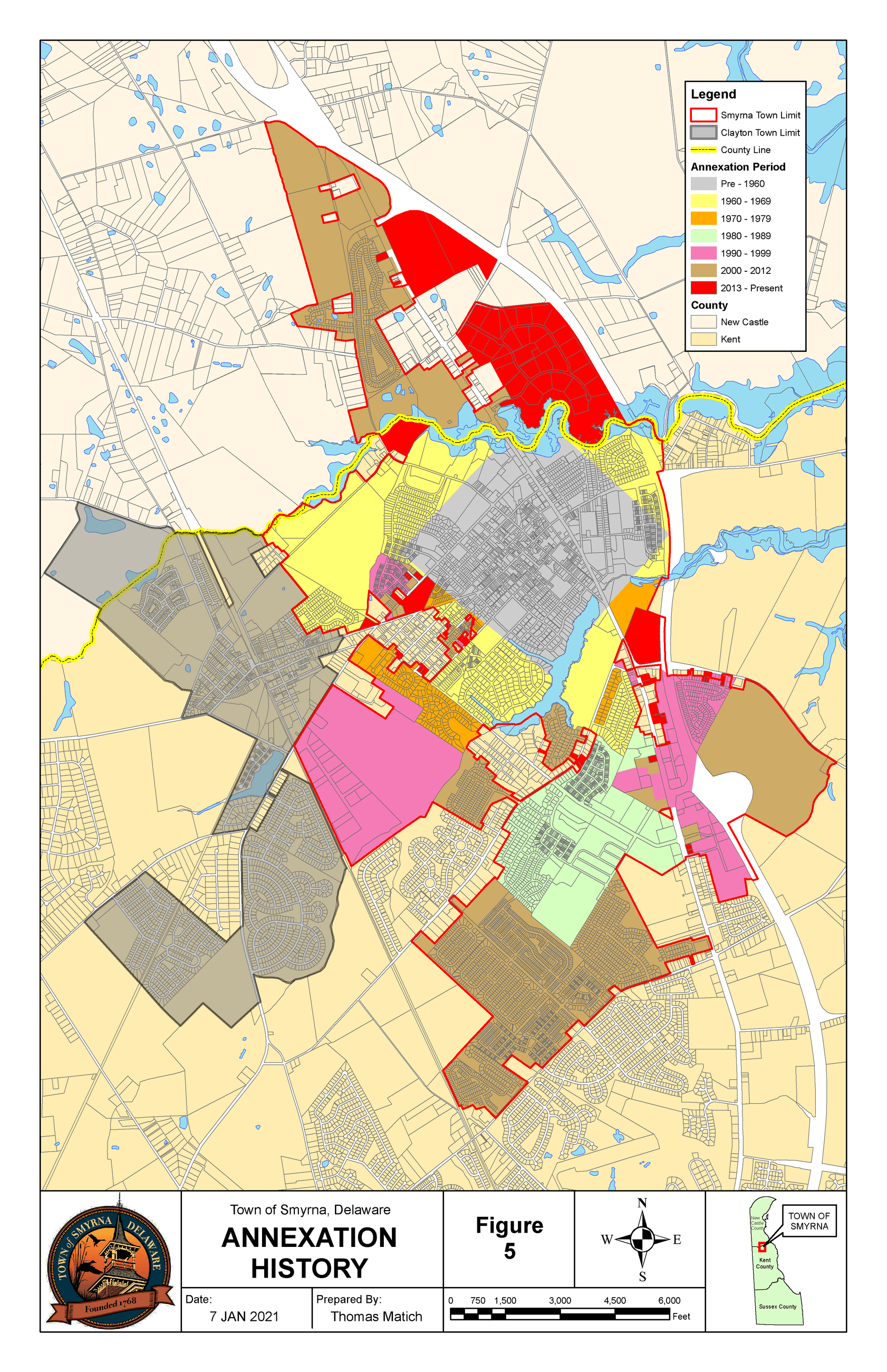 2021 Annexation History map